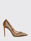 Aquazzura Leopard Printed Stiletto Heel Pumps In Brown