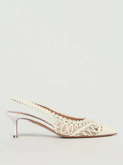 Aquazzura High Heel Shoes  Woman Color White