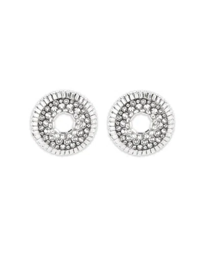 Aquazzura Hoop Crystal Mini Earrings