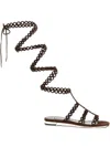 Aquazzura 'eternal Chain Gladiator' Sandals