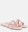 Aquazzura Infinity Chain Jelly Slides