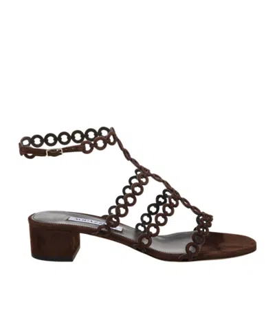 AQUAZZURA AQUAZZURA INFINITY CHAIN SANDALS