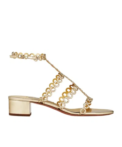 AQUAZZURA AQUAZZURA INFINITY CHAIN SANDALS