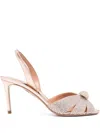 Aquazzura Italian Flirt 75 Crystal-embellished Sandals