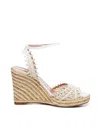 Aquazzura Round Toe Wedges Ankle Strap