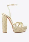 Aquazzura La Nuit 140 Platform Sandals
