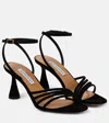 Aquazzura Latour Sandals 75 In Black