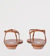 Aquazzura Leather Almost Bare Sandals