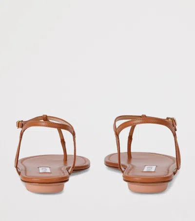 Aquazzura Leather Almost Bare Sandals