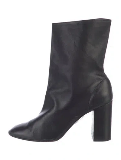 Pre-owned Aquazzura Leather Boots In Multi