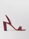 Aquazzura Round Toe High Heel Sandals