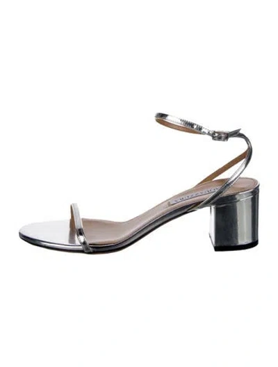 Pre-owned Aquazzura Leather Sandals