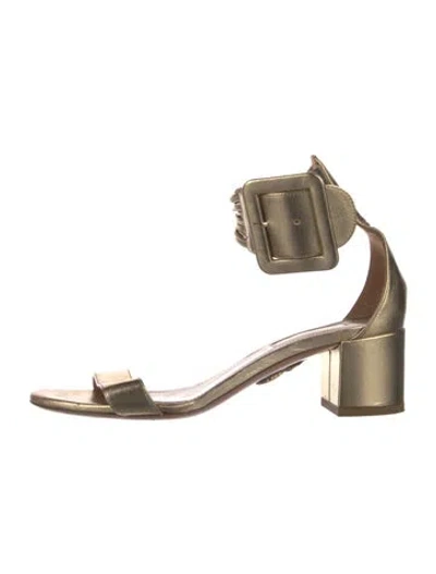 Pre-owned Aquazzura Leather Sandals