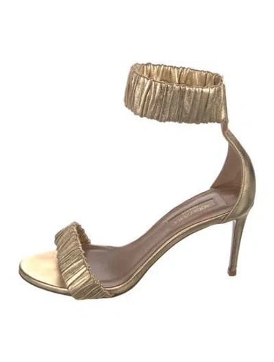 Pre-owned Aquazzura Leather Sandals
