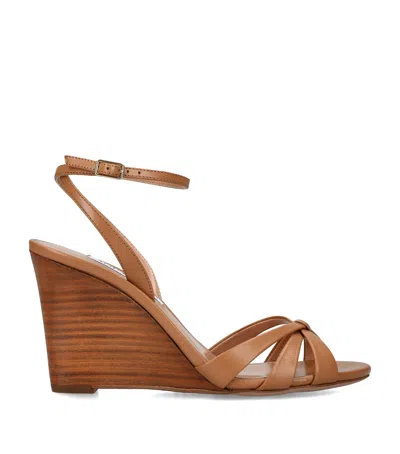 Aquazzura Leather Tati Slingback Sandals 85 In Multi