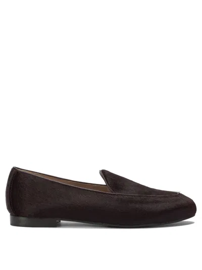 AQUAZZURA LOAFERS & SLIPPERS BORDEAUX
