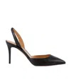Aquazzura Logo High Heels In Black