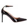 Aquazzura ''love Affair 85 Leather Pumps In Black