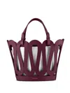 Aquazzura Medium Artiste Tote Bag In Red