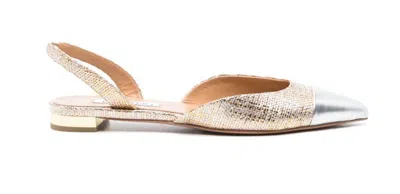 AQUAZZURA MILANESE BALLERINA SHOES