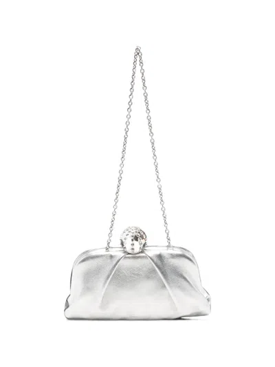 Aquazzura Mini Tequila Clutch Bag In Red