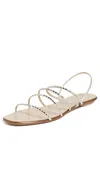 Aquazzura Mistica Sandal Flats New Nude In New Nude