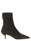 Aquazzura 50mm Montmartre Ankle Boots In Brown