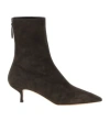Aquazzura 50mm Montmartre Ankle Boots In Brown