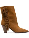 Aquazzura Women's Marfa Bootie 70 In Brown
