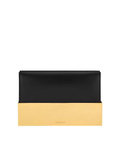 Aquazzura Muse Clutch Bag In Black