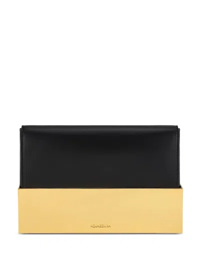 Aquazzura Muse Clutch Bag In Black