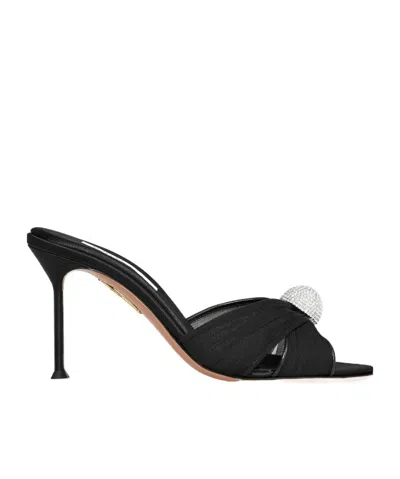Aquazzura Mystery Mule 85 In Black