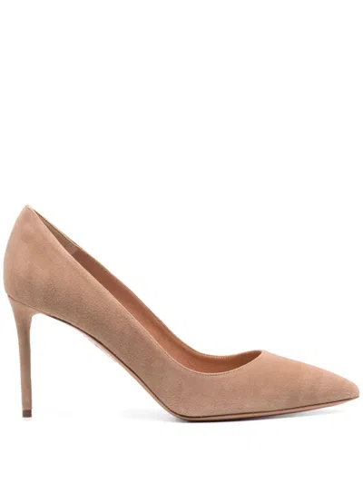 Aquazzura Neutral Purist Pumps In Brown