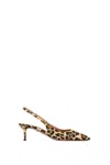Aquazzura New Purist 50 Heels In Natural