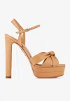 Aquazzura Nina 130 Platform Sandals