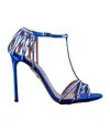 Aquazzura Open-toed High-heeled Sandals In Blue