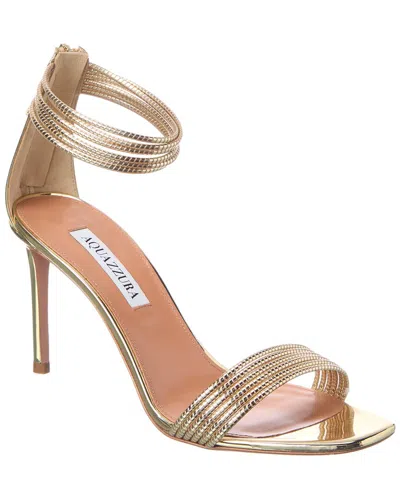 Aquazzura Patent Sandal In Multi