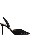 AQUAZZURA 85MM PEEK PUMPS