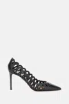 Aquazzura Black Pointed Toe Heels