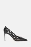 Aquazzura Black Pointed Toe Heels
