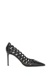 Aquazzura Peep Pump 85 In Black