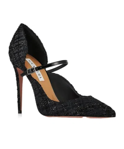 Aquazzura Pointed High Heels In Black