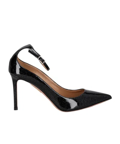 Aquazzura Heels Love Affair 85 In Black