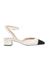 Aquazzura French Flirt 35 Squared-toe Pumps In White