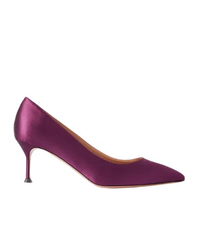 Aquazzura Pointed Toe Stiletto Heel Pumps In Red