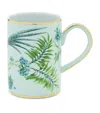 Aquazzura Porcelain Secret Garden Mug In Green