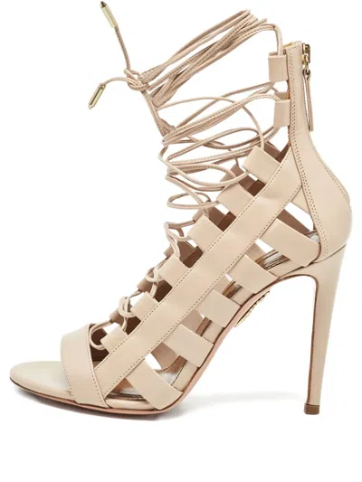 Pre-owned Aquazzura  Lace-up Sandals