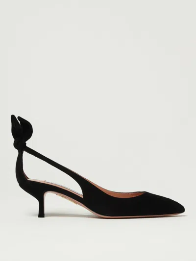 AQUAZZURA PUMPS AQUAZZURA WOMAN COLOR BLACK,H13408002