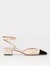 Aquazzura With Heel In Milk