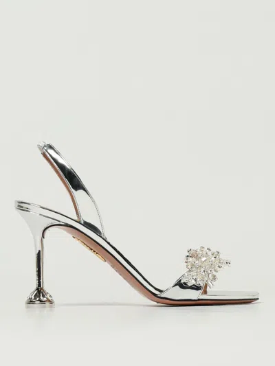 Aquazzura Pumps  Woman Color Silver